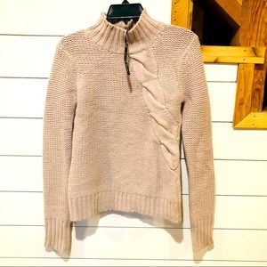 David Bitton Buffalo wood blend knitted sweater M
